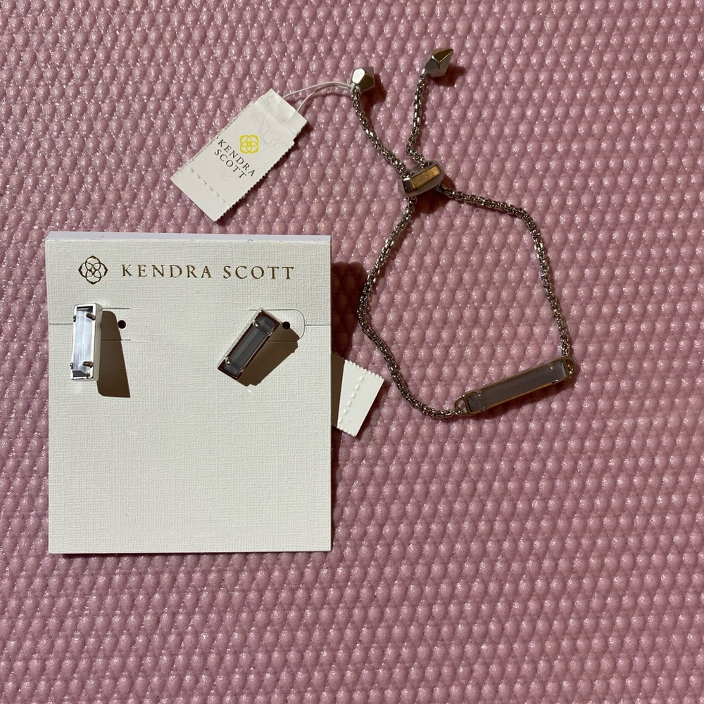 Kendra Scott Bracelet and Earrings NWT!!